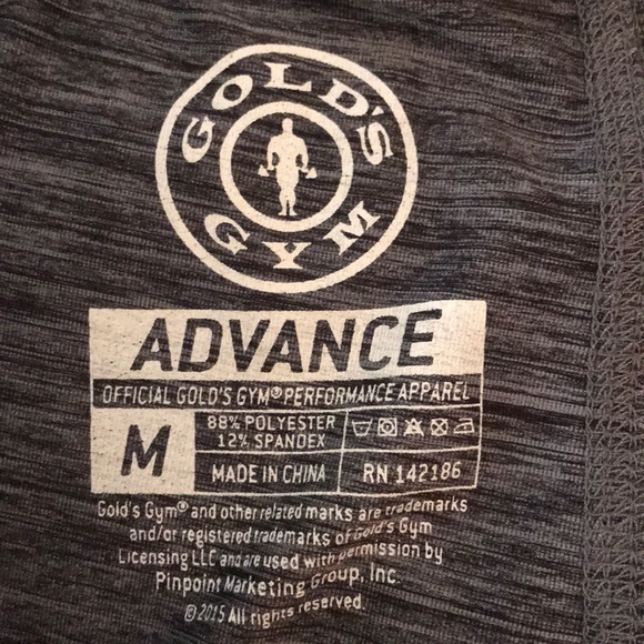 NWOT Gold’s Gym workout capris size medium - Picture 2 of 3